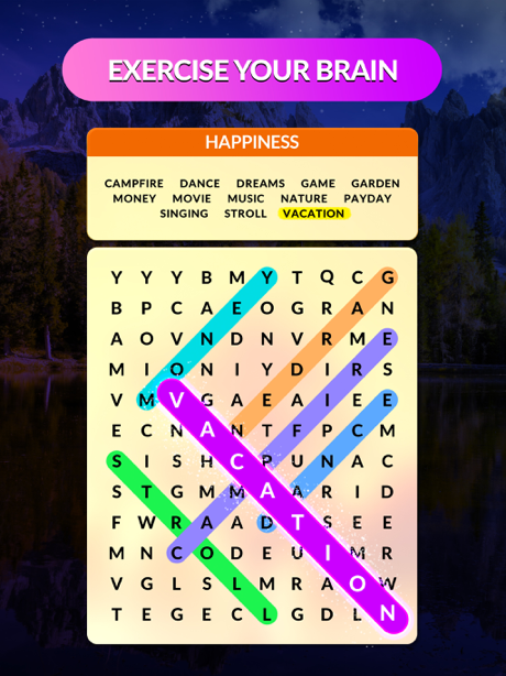 Cheats for Wordscapes Search