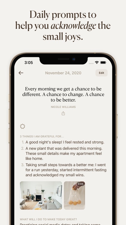5 Minute Journal: Self-Care screenshot-3