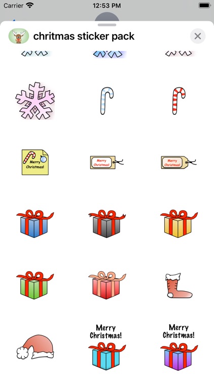 Winter &Christmas Sticker Pack screenshot-3