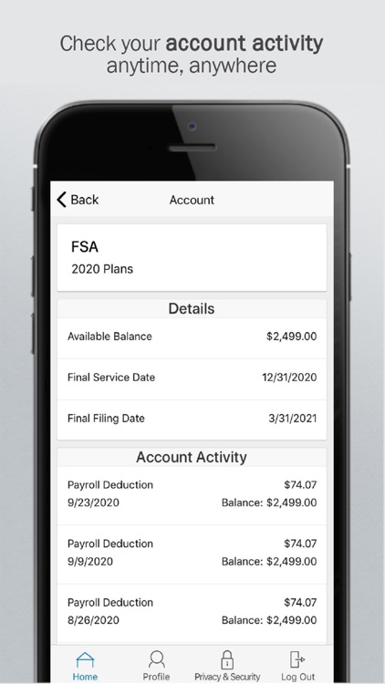 S&S Spending Accounts