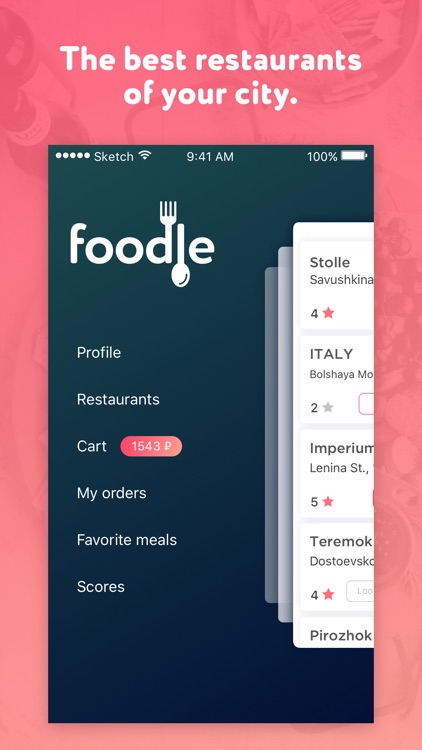 Foodle: Delivery&preordering