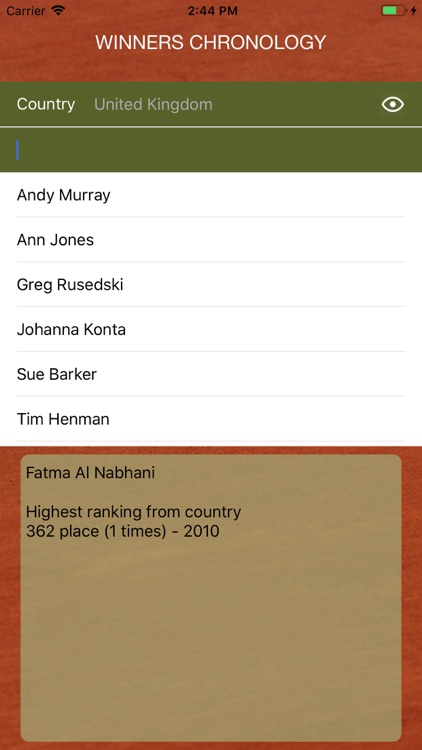 World Tennis Winners: Open Era screenshot-6