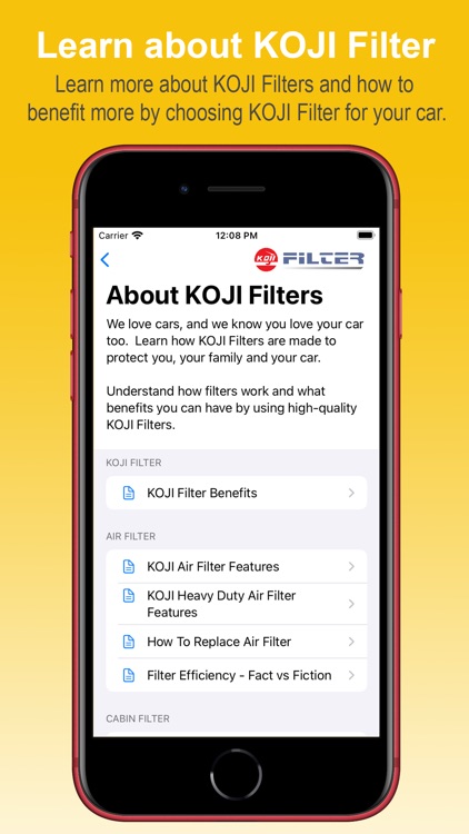 KOJI Filter App screenshot-3