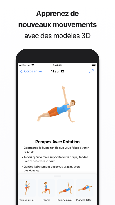 Seven - 7 minutes d'exercice Seven - 7 minutes d'exercice