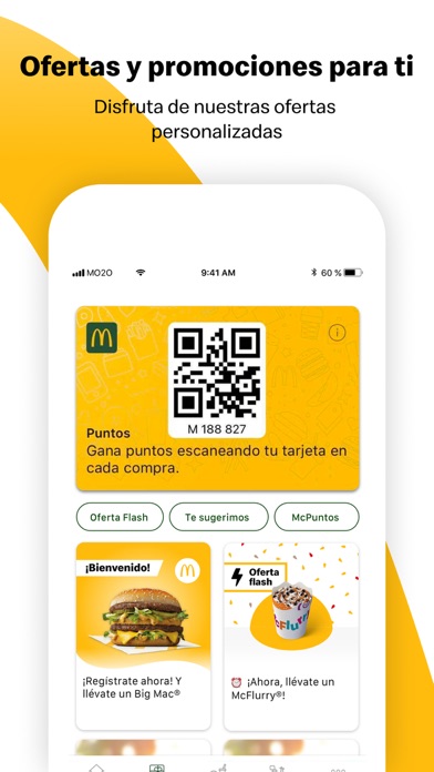 McDonald's iPhone Capturas de pantalla