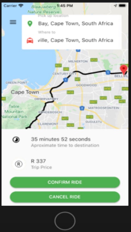 Rose Taxis App