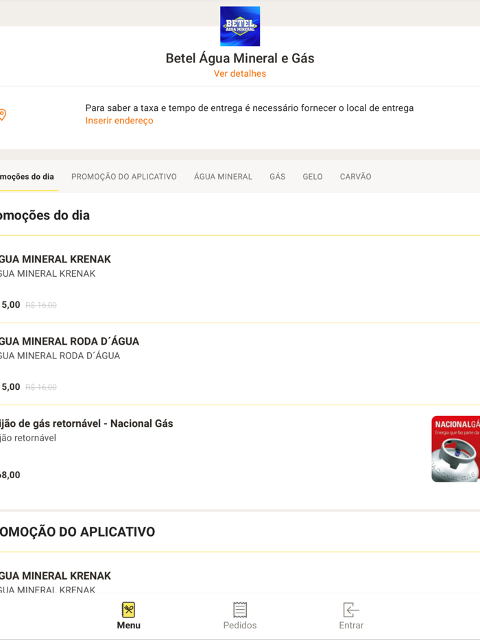 Betel Água Mineral e Gás