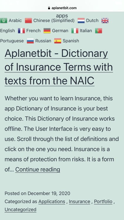 Dictionary of Insurance screenshot-9