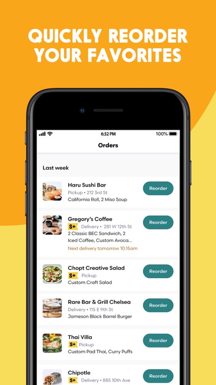 Seamless: Local Food Delivery screenshot-5