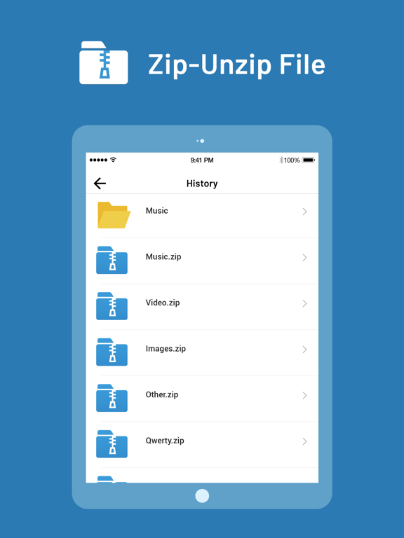 Unarchiver : Zip Unzip Tool screenshot 2
