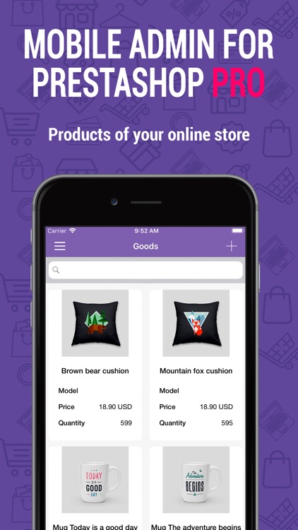 PrestaShop Mobile Admin PRO