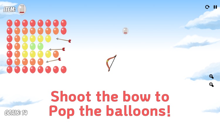 Pop Balloons with bow