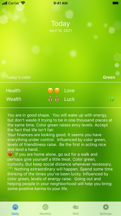 Color Horoscope screenshot-2