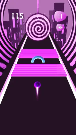 Game screenshot Trippy Ball 3D - EDM Rush apk