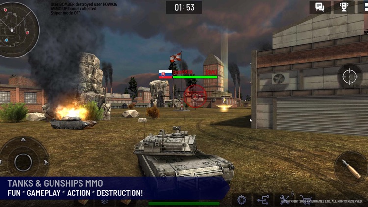 WAR ONLINE: Tanks vs Gunships screenshot-4