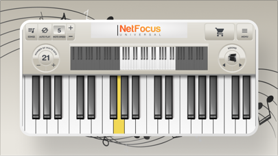 Virtual Piano Keyboard By Netfocus Universal D O O More
