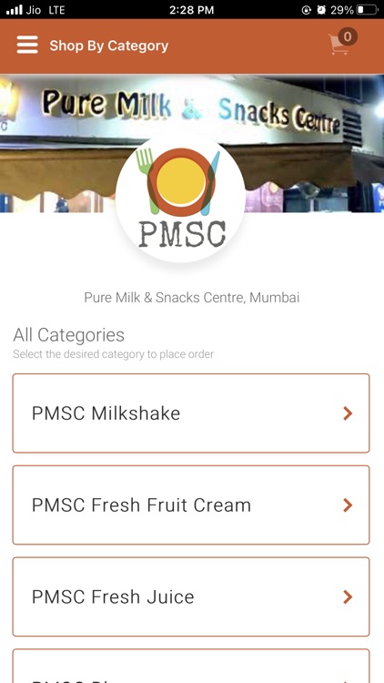 Pure Milk & Snacks Centre