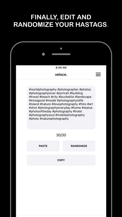 RandomTags - Hashtag manager screenshot 4