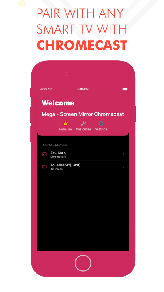 Mega Screen Mirror Chromecast App for iPhone Free Download Mega