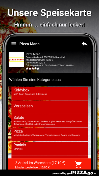 Pizza Mann Köln Bayenthal screenshot 4