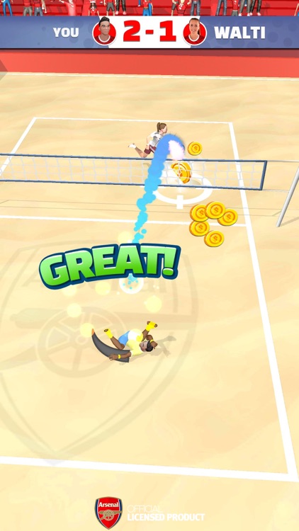 Arsenal Footvolley screenshot-5