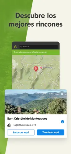 Captura 10 Komoot - Mapas ciclismo/sender iphone