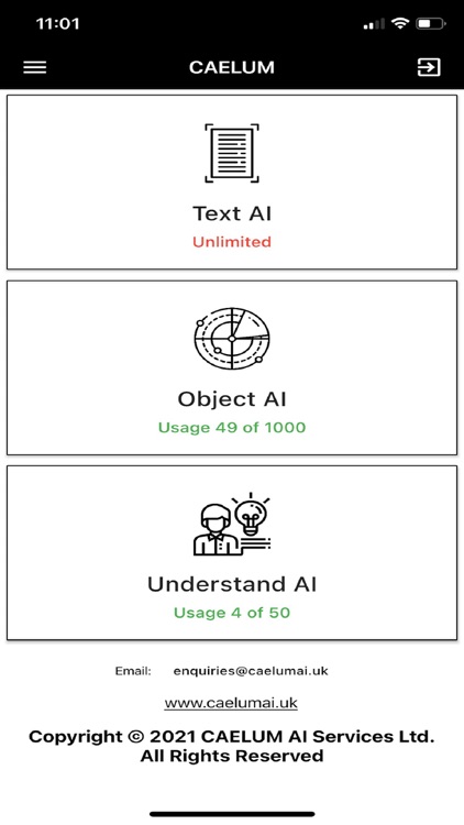 CAELUM AI Services