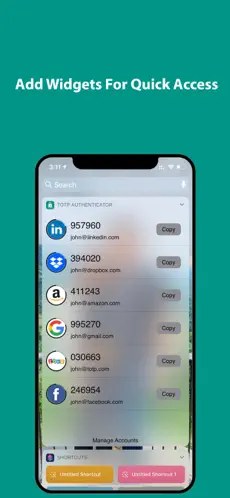 Imágen 3 TOTP Authenticator – Fast 2FA iphone