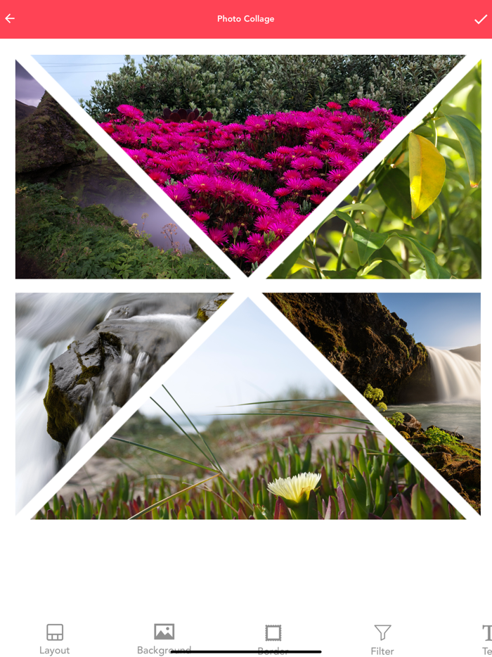 Photogrid side by side photo