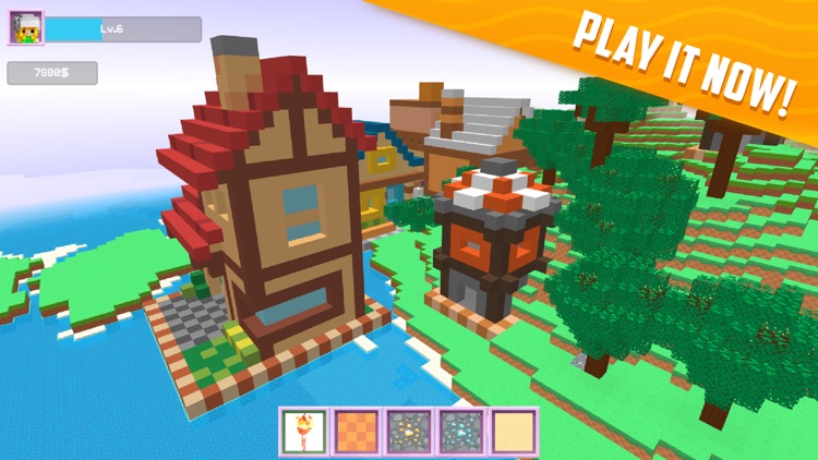 Build Craft - Voxel Sandbox 3D screenshot-8