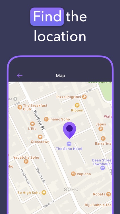 Where is - location finder
