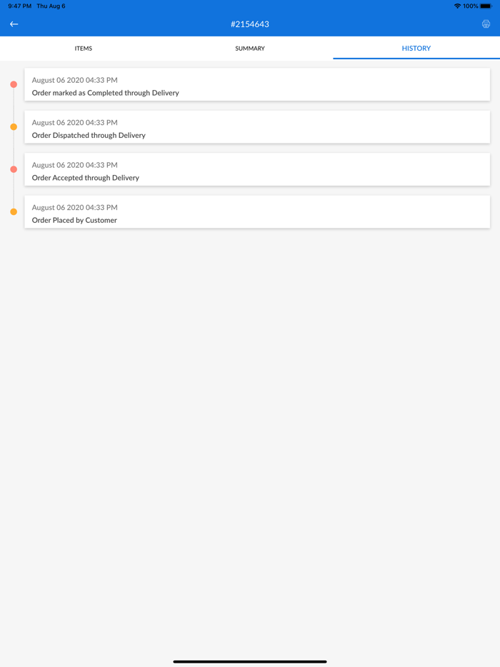 OrderYourStuff Merchant