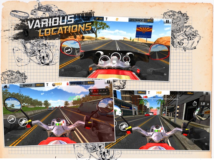 Traffic Rider Highway Race