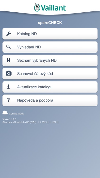 Vaillant spareCHECK CZ