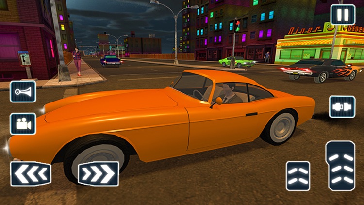 Retro Car Driving School screenshot-3