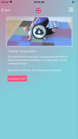 Game screenshot Baby Exercises & Activities hack