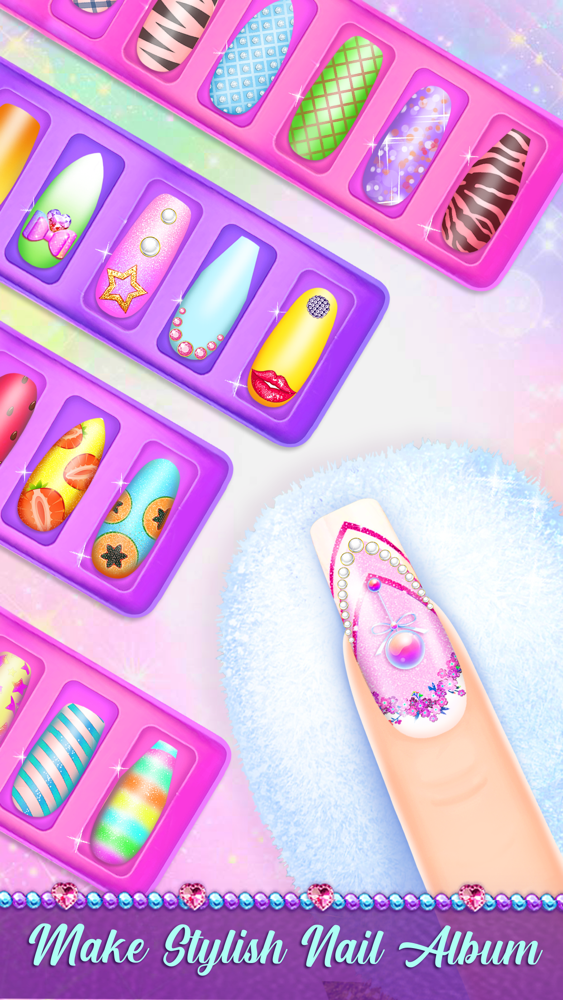Nail Salon Fashion Girls Game App for iPhone - Free Download Nail Salon