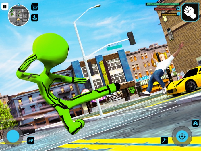 Flying Spider Stick Rope Hero