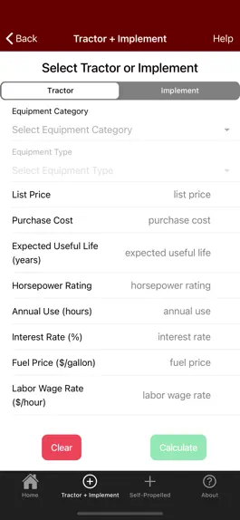 Game screenshot Machinery Cost Calc apk