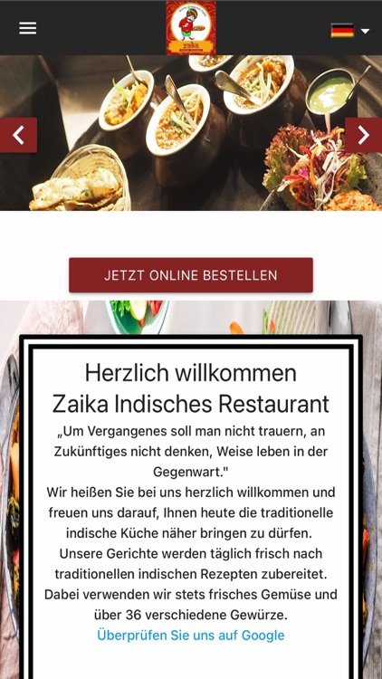 Zaika Indisches Restaurant