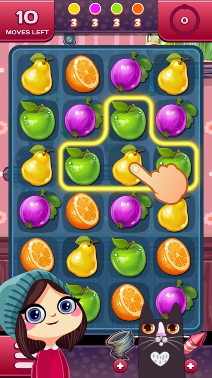 Agnes' Fruits Match-3 Puzzle