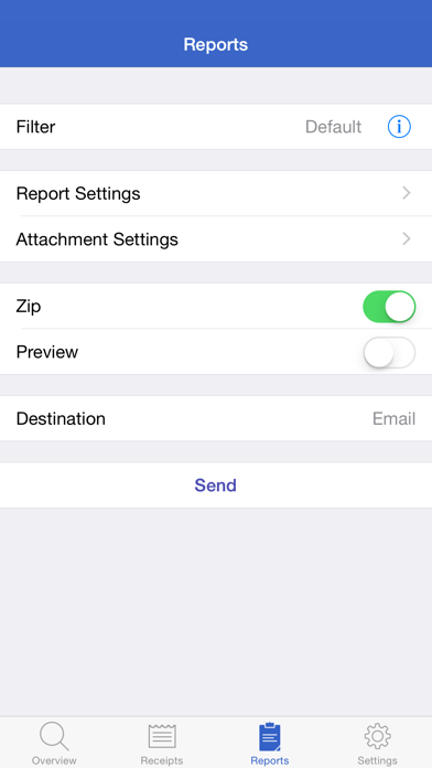 How to cancel & delete Receipts - Expense Tracker from iphone & ipad 4