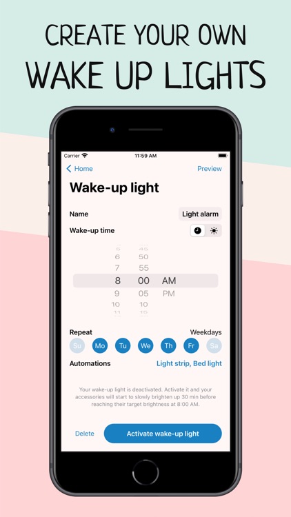 Wake Up Light – Sunrise Alarm