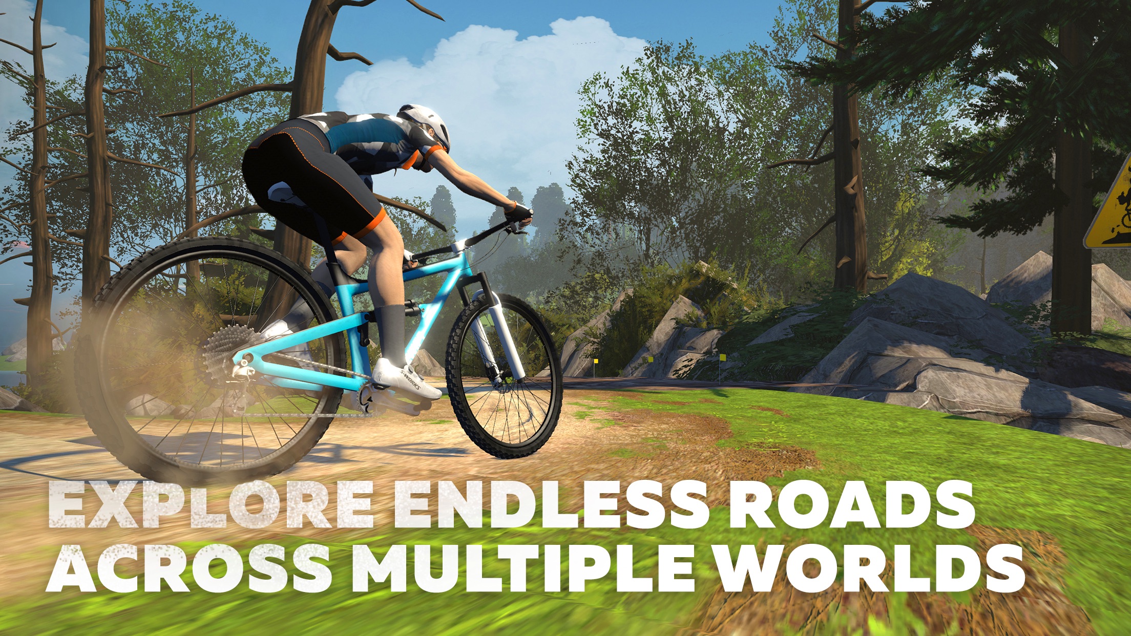 Screenshot do app Zwift: Ride and Run