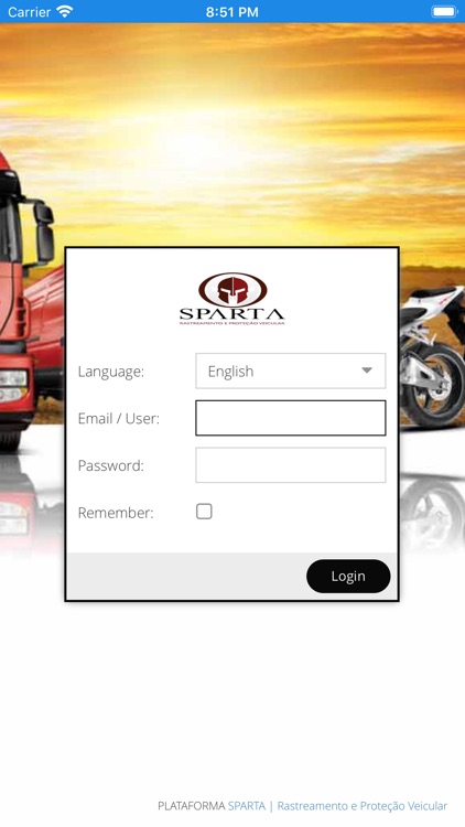 SPARTA Rastreamento Veicular