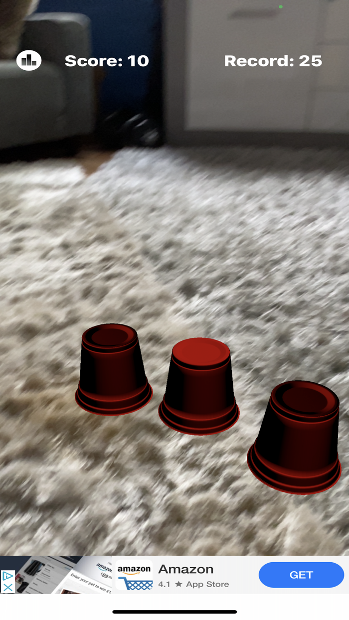 AR ball - AR ball shell game