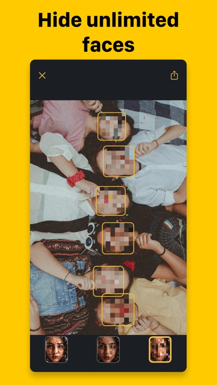 PixFace: Hide faces in photos