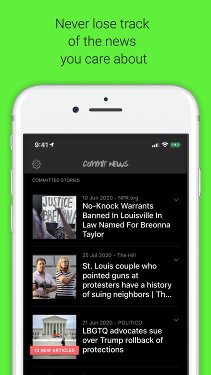 Commit News:  Follow The Story screenshot-4