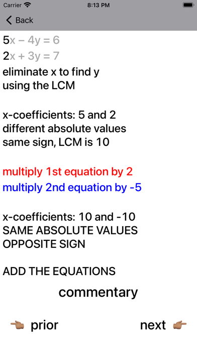 How to cancel & delete Simultaneous Linear Equations from iphone & ipad 3