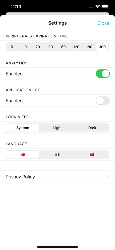 ST BLE Toolbox screenshot 7
